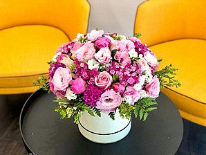 PINK FLOWER BOX 